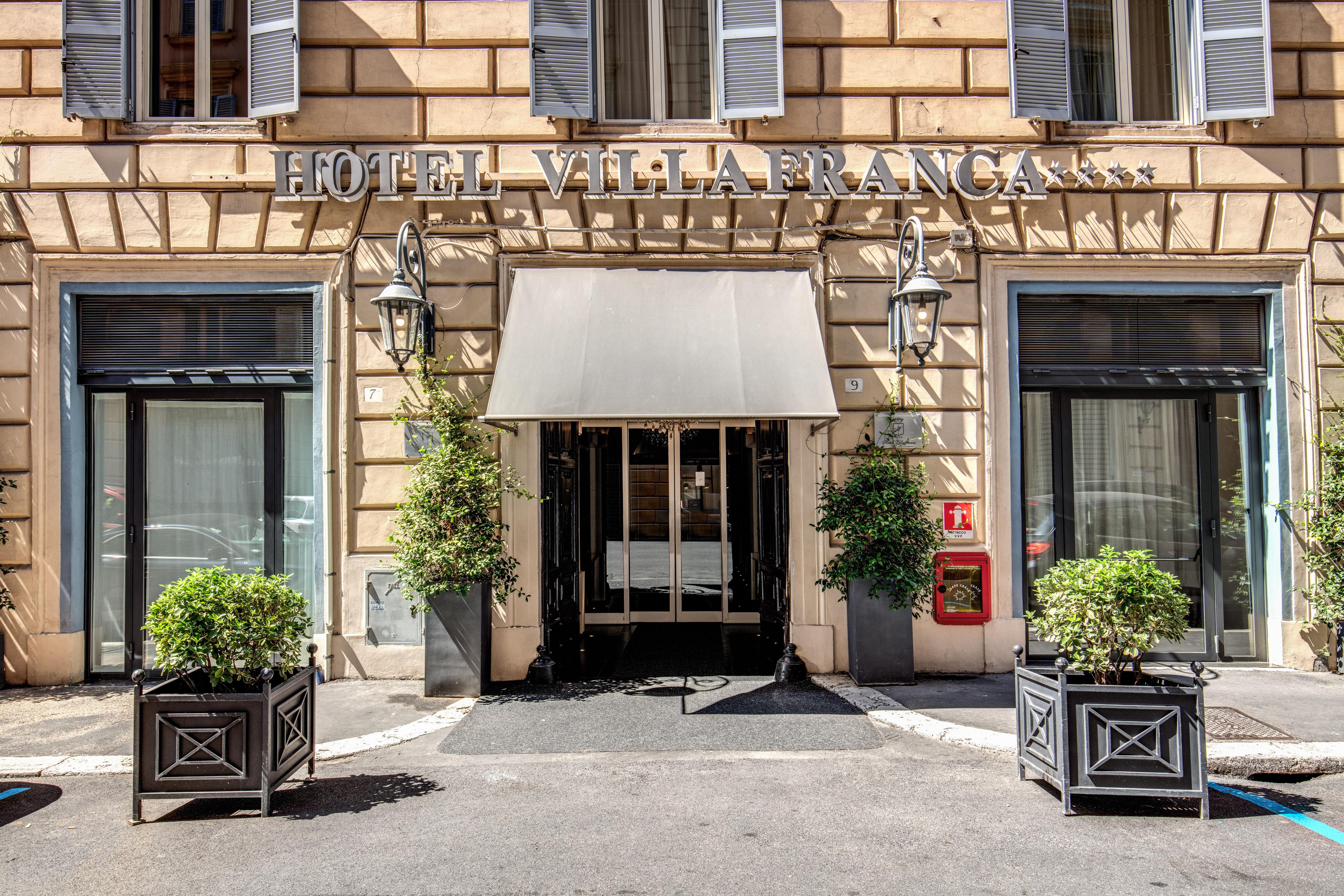 Hotel Villafranca Rome Bagian luar foto
