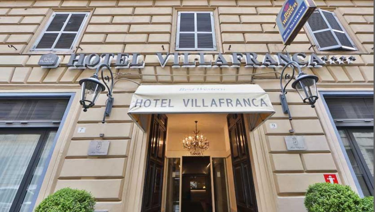 Hotel Villafranca Rome Bagian luar foto