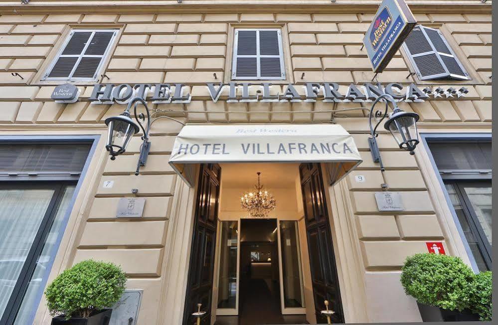 Hotel Villafranca Rome Bagian luar foto